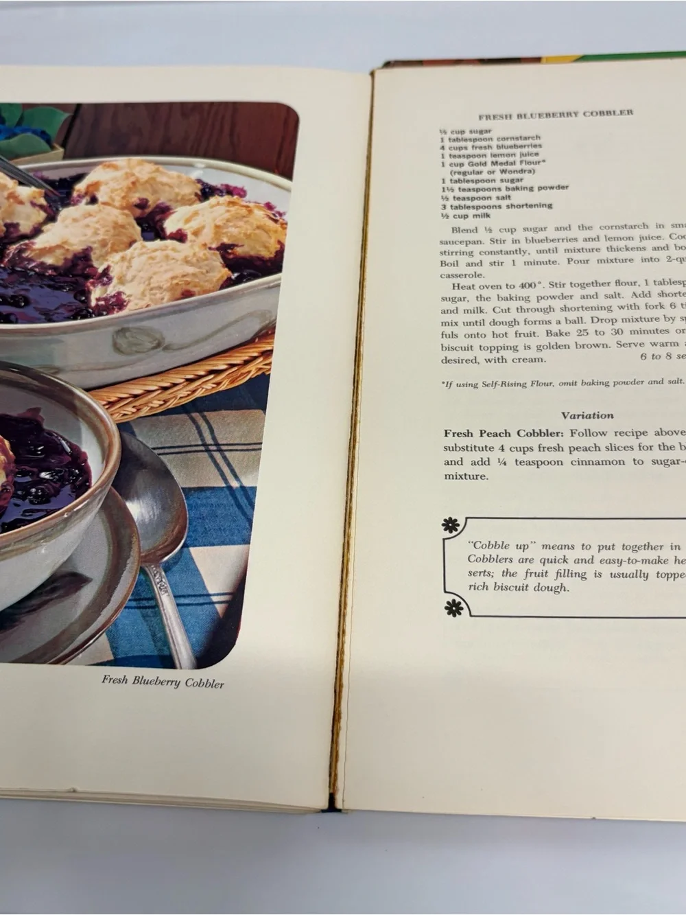 Vintage 1968 Betty Crocker Pie and Pastry Cookbook - Multicolor